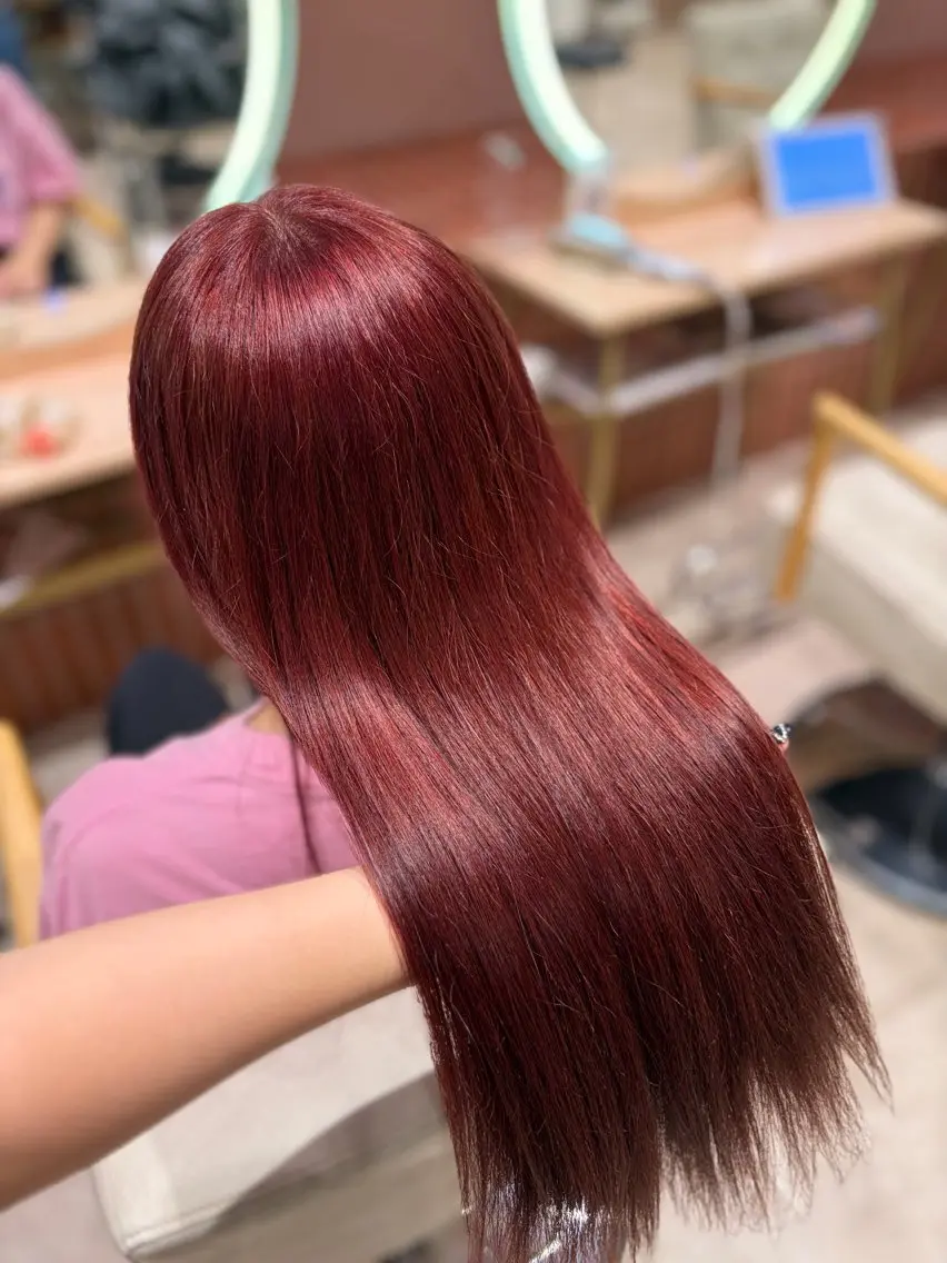 カラー zest/bis Rin ʚ🎀ɞのヘアスタイル
