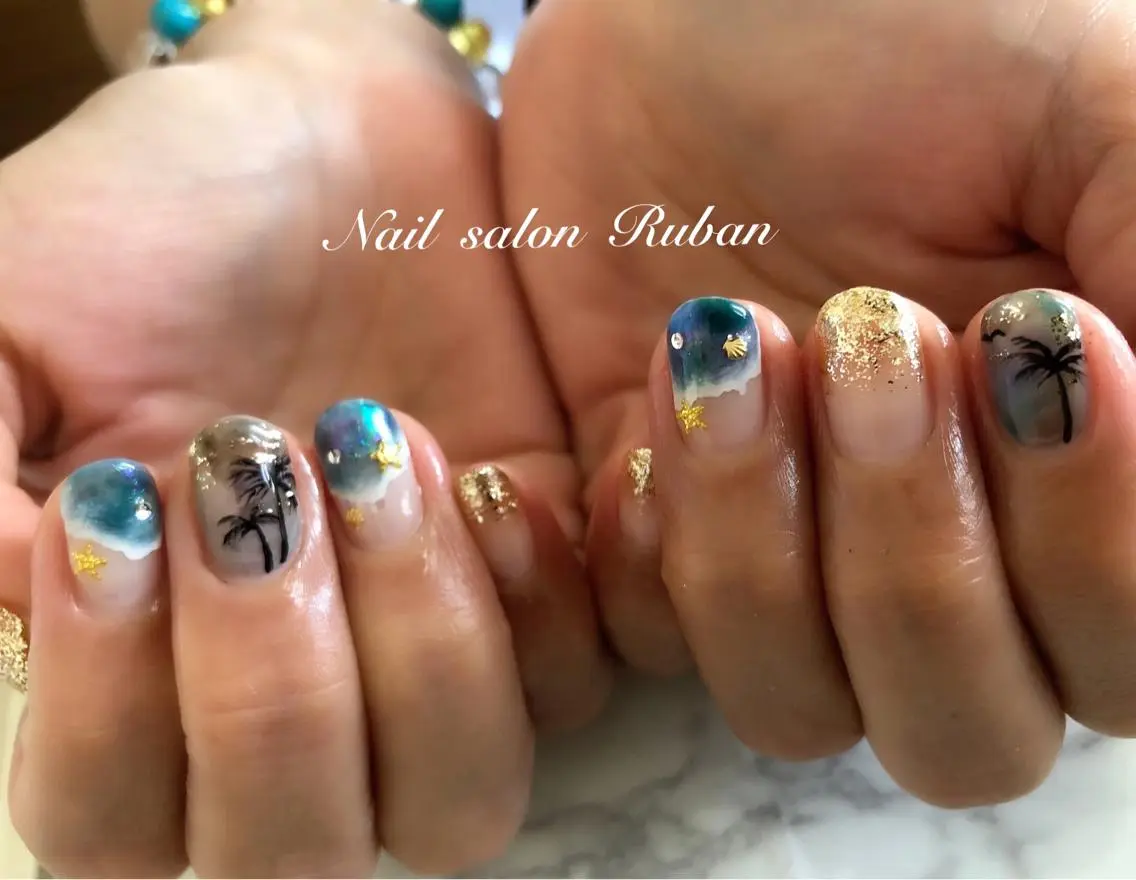 ネイル Nail salon Rubanのネイルデザイン