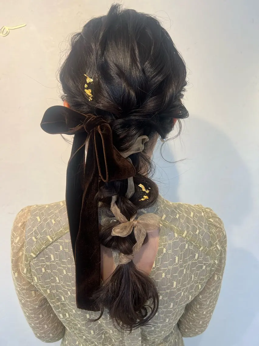 ヘアアレンジ ヘアセット 大人可愛いヘアメイク 💋🧚♀️しずかのその他イメージ