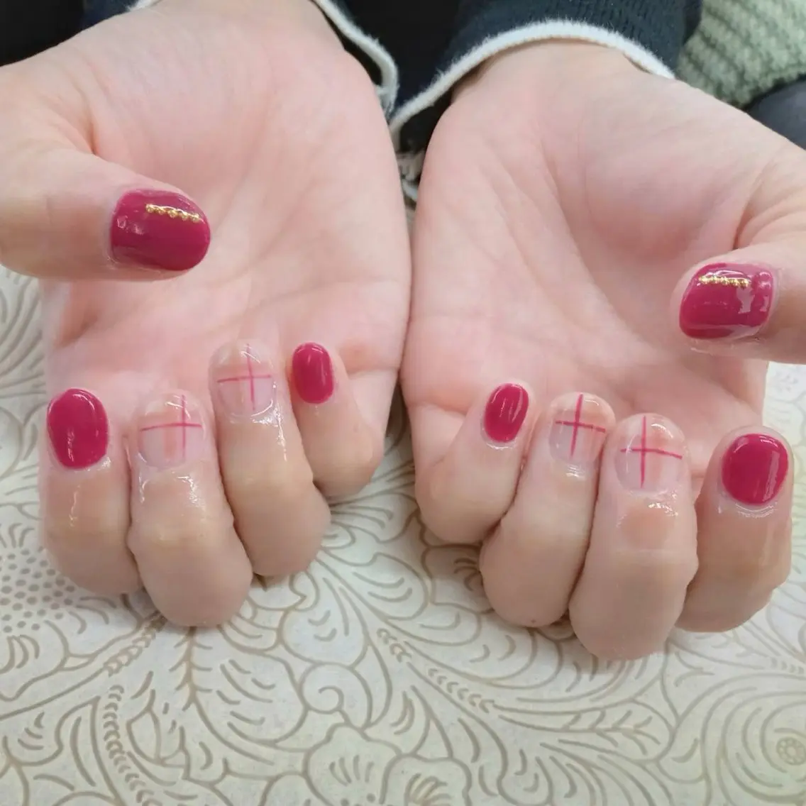 ネイル フラワーネイル precious nail roomのネイルデザイン