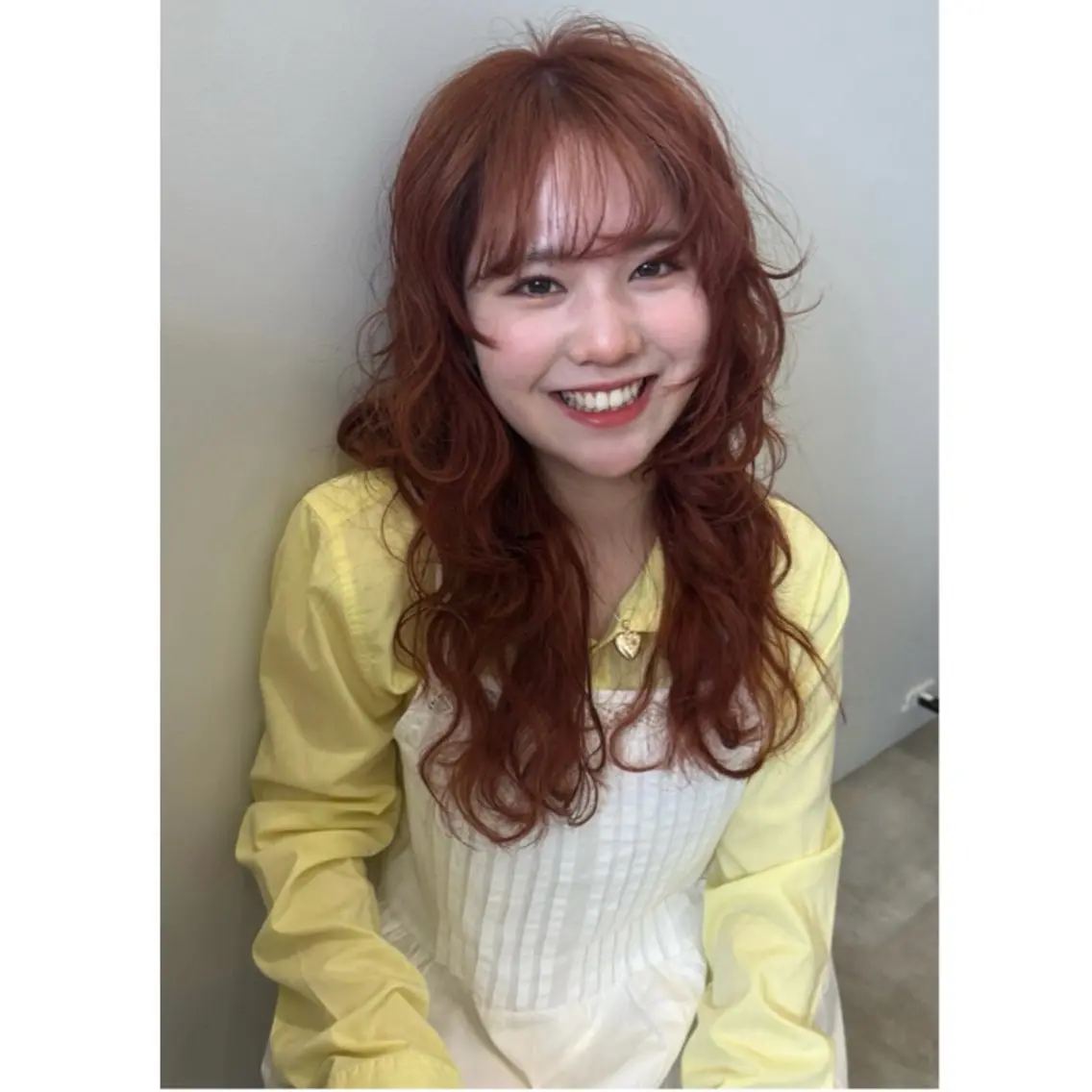 ロング カラー ヘアカラー illatos サヤナのヘアスタイル