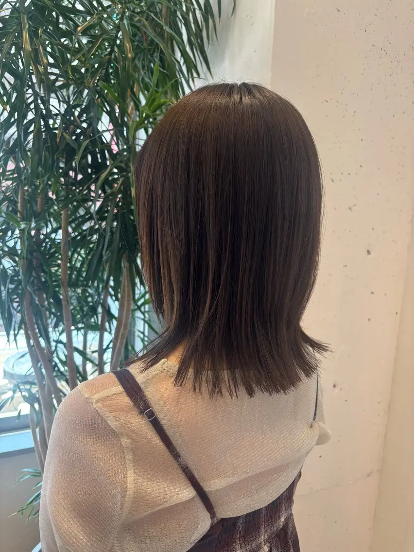 ミディアム フローレン KANAKOのヘアスタイル