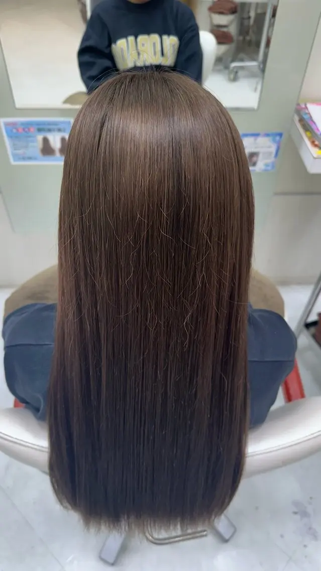 ロング 落合 恭平のヘアスタイル