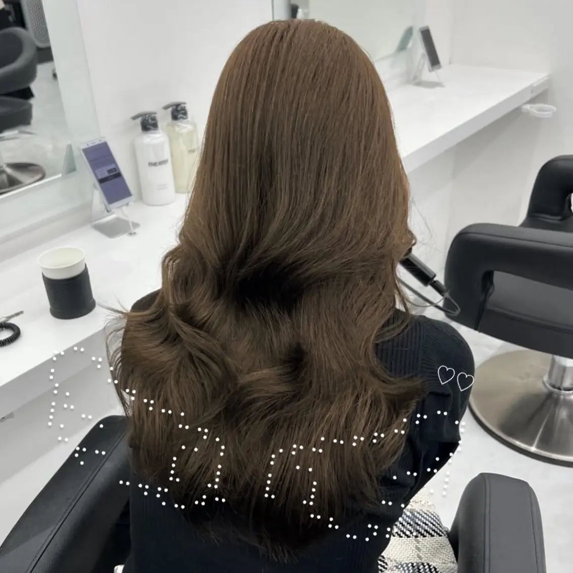 ロング カラー ヘアカラー ヘアセット 上品モテヘア🩶 karen🩶のヘアスタイル