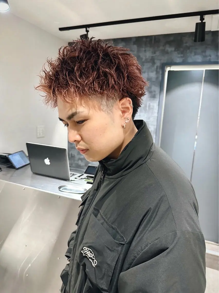 カラー メンズ メンズブリーチ ブリーチ ⚡️ショート特化⚡️ ATARUのヘアスタイル
