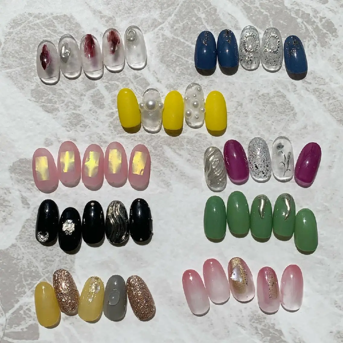 ネイル ハンドネイル ハンドケア lylynail YUUKAのネイルデザイン