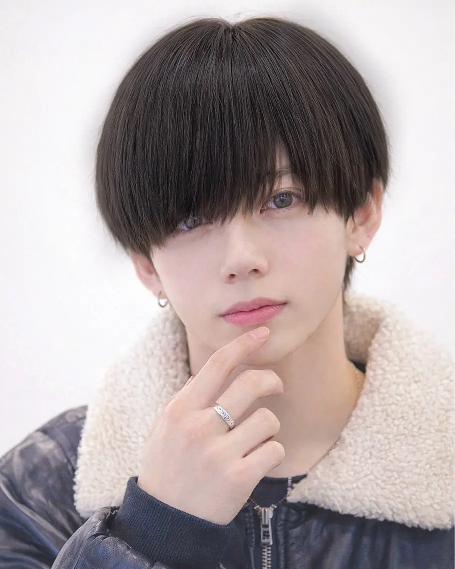 ショート メンズ マッシュ 縮毛矯正 カット 縮毛矯正 ヘアセット 曲がる縮毛矯正 🇰🇷りょうのヘアスタイル