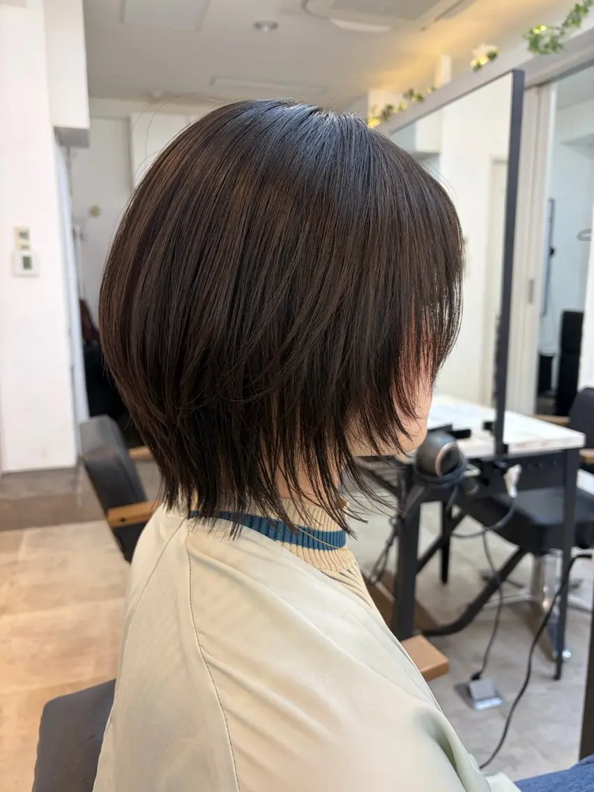 ショート 🥀韓国ヘア🥀 宮津真菜のヘアスタイル