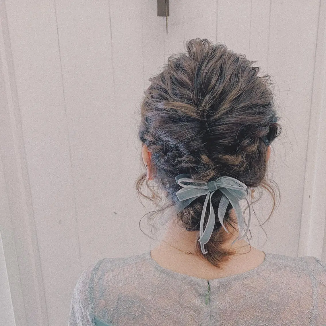 ヘアセットの写真