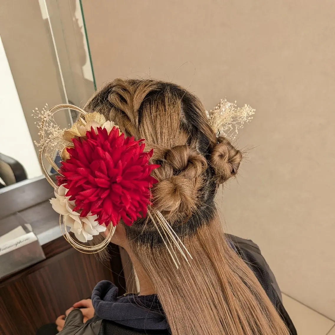 ヘアアレンジ 成人式 古屋 美春のヘアスタイル