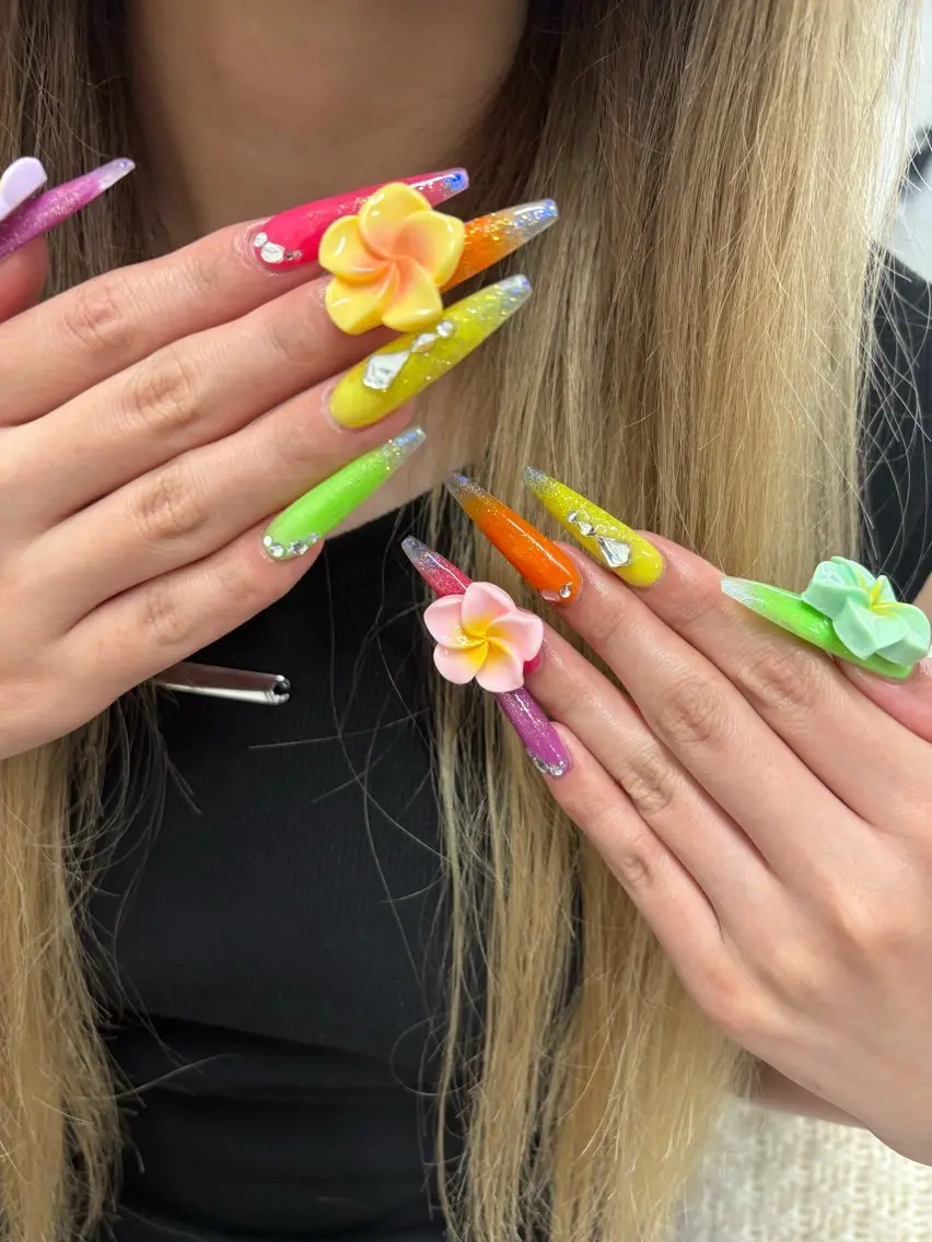 ネイル 🎀ネイルサロン エクラYUI🎀のネイルデザイン
