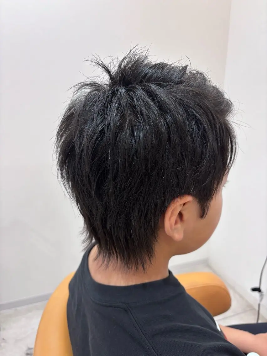 キッズ かわにし ゆきのヘアスタイル