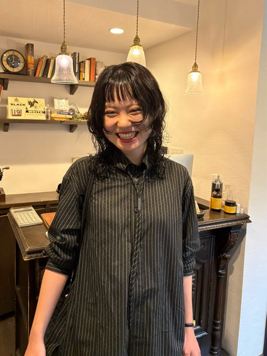 パーマ カット パーマ 目黒美容室/本橋 真樹のヘアスタイル