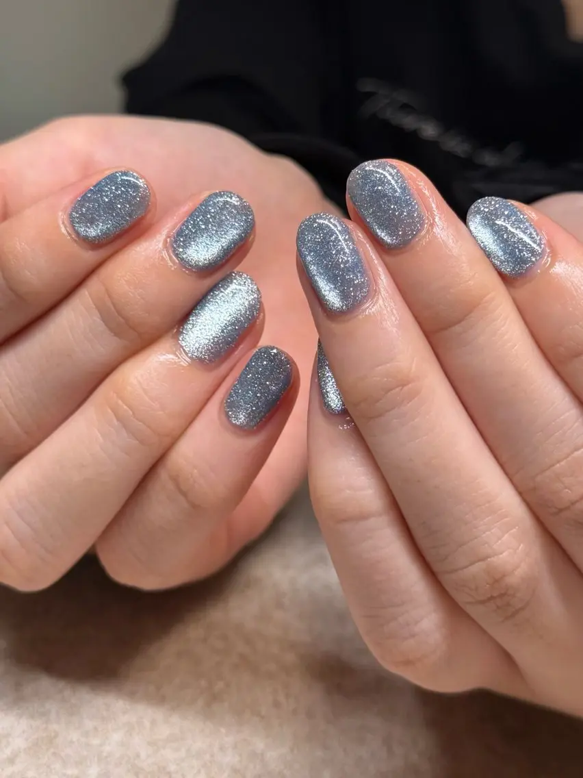ネイル フラッシュネイル キラキラネイル マグネットネイル Bell Nailのネイルデザイン