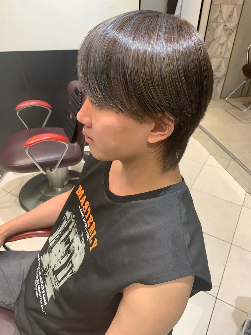 メンズ カット ヘアカラー トリートメント ヘアセット ✨上村 潤平✨メンズヘア✨のヘアスタイル