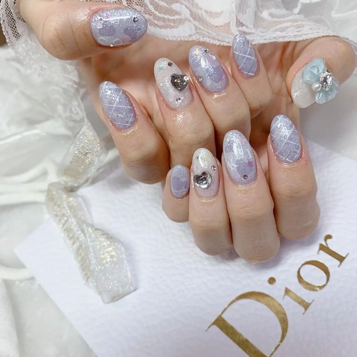 ネイル ハンドネイル La neige* yuki 🐩🌙のネイルデザイン