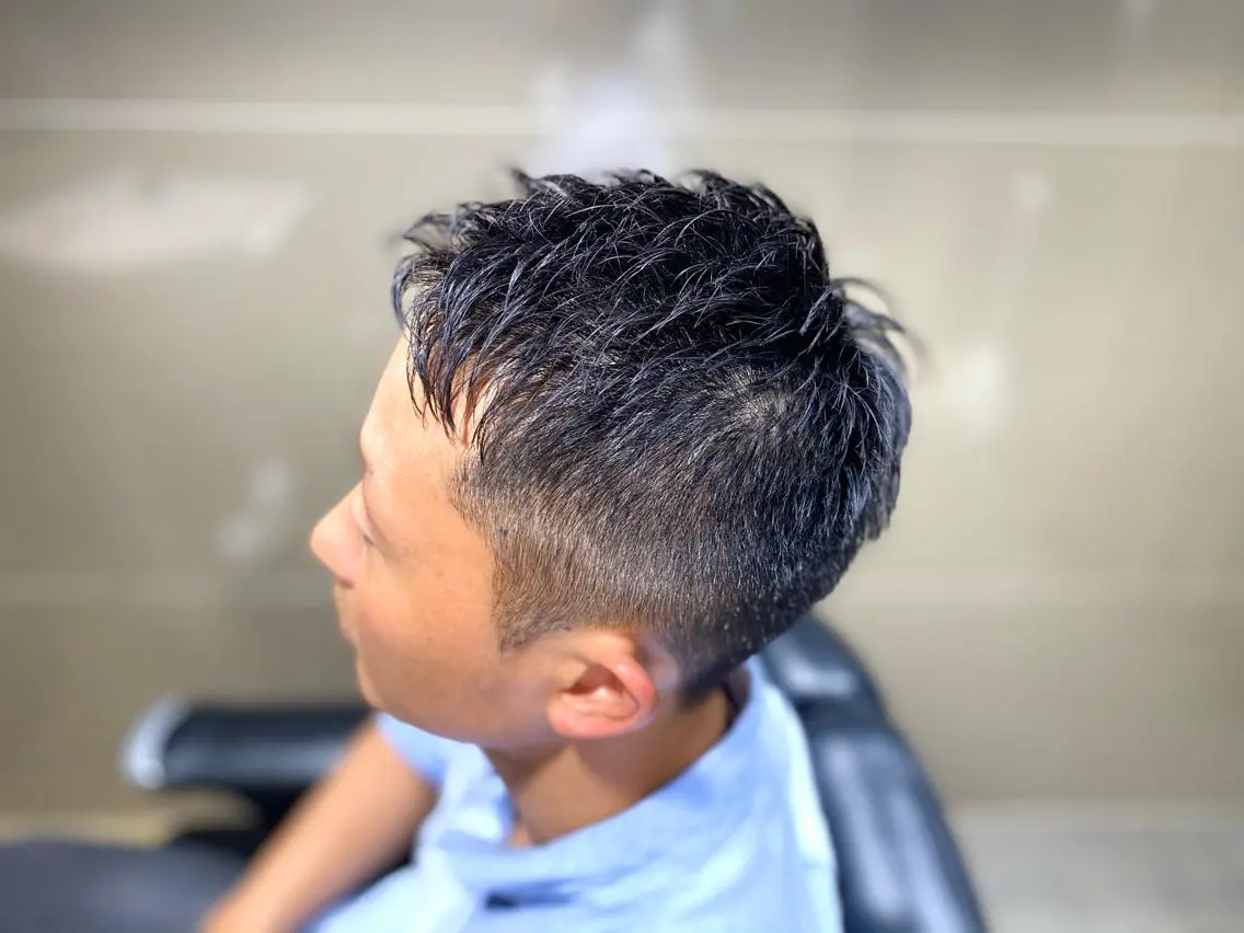 ショート メンズ 林田 龍明のヘアスタイル