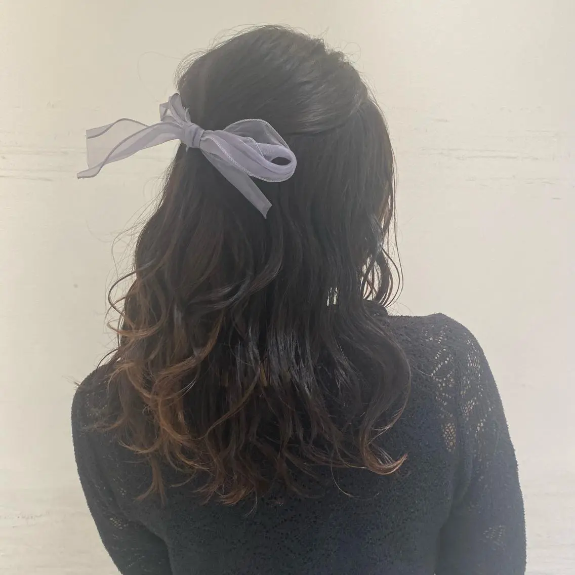 セミロング 小川 愛美のヘアスタイル