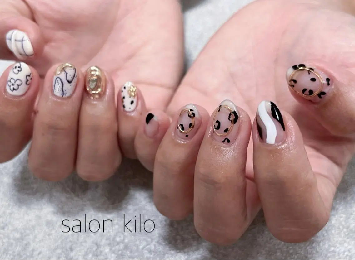 ネイル ハンドネイル salon kiloのネイルデザイン