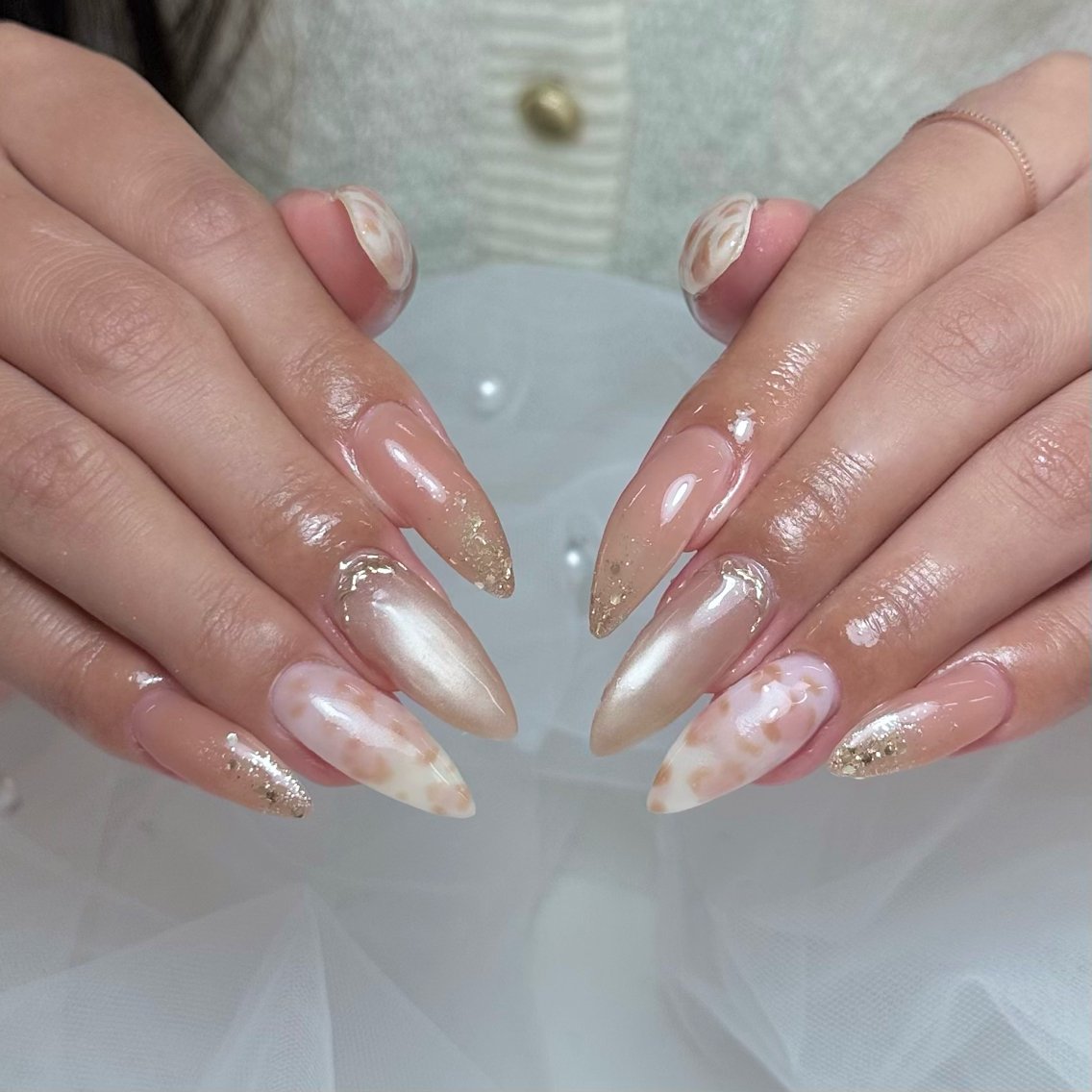 ネイル ハンドネイル Cham Haruneのネイルデザイン