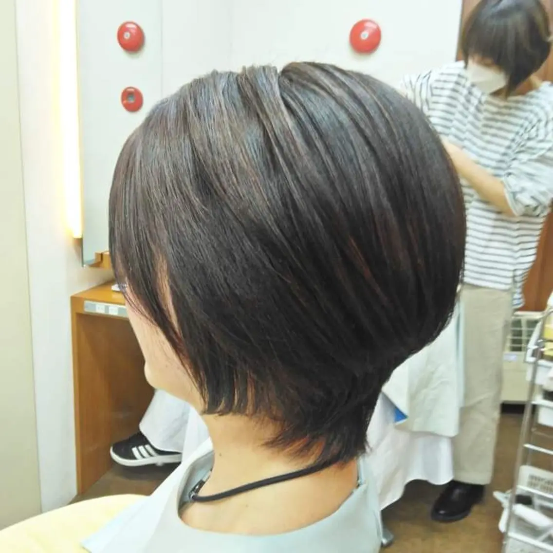 ヘアカラーの写真
