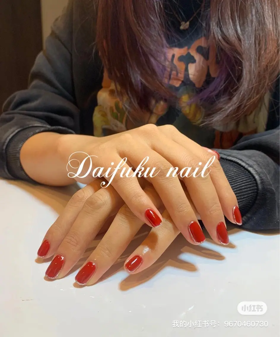 ショート ハンドネイル Daifuku nailsのネイルデザイン