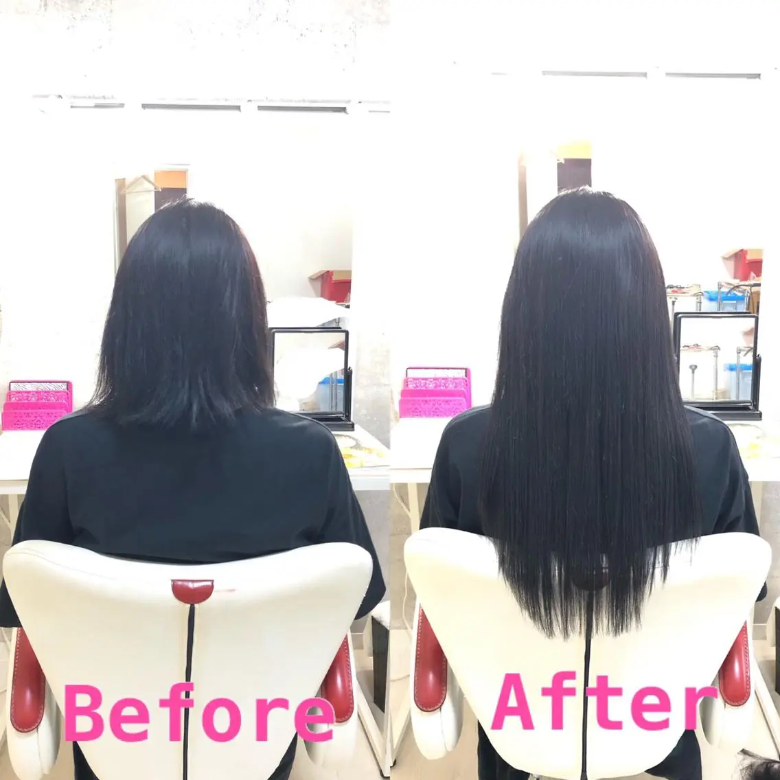 ロング エクステ 🌸ドレスアップ 心斎橋店🌸のヘアスタイル