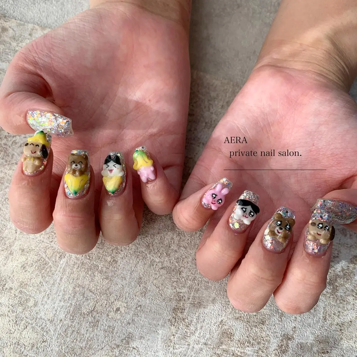 ネイル AERA nail shino🐱⸝꙳のネイルデザイン