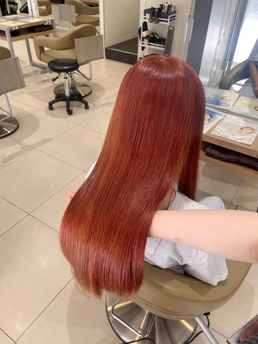 ロング カラー ヘアカラー 🌷透明感カラー🍑 Miyu🪽のヘアスタイル