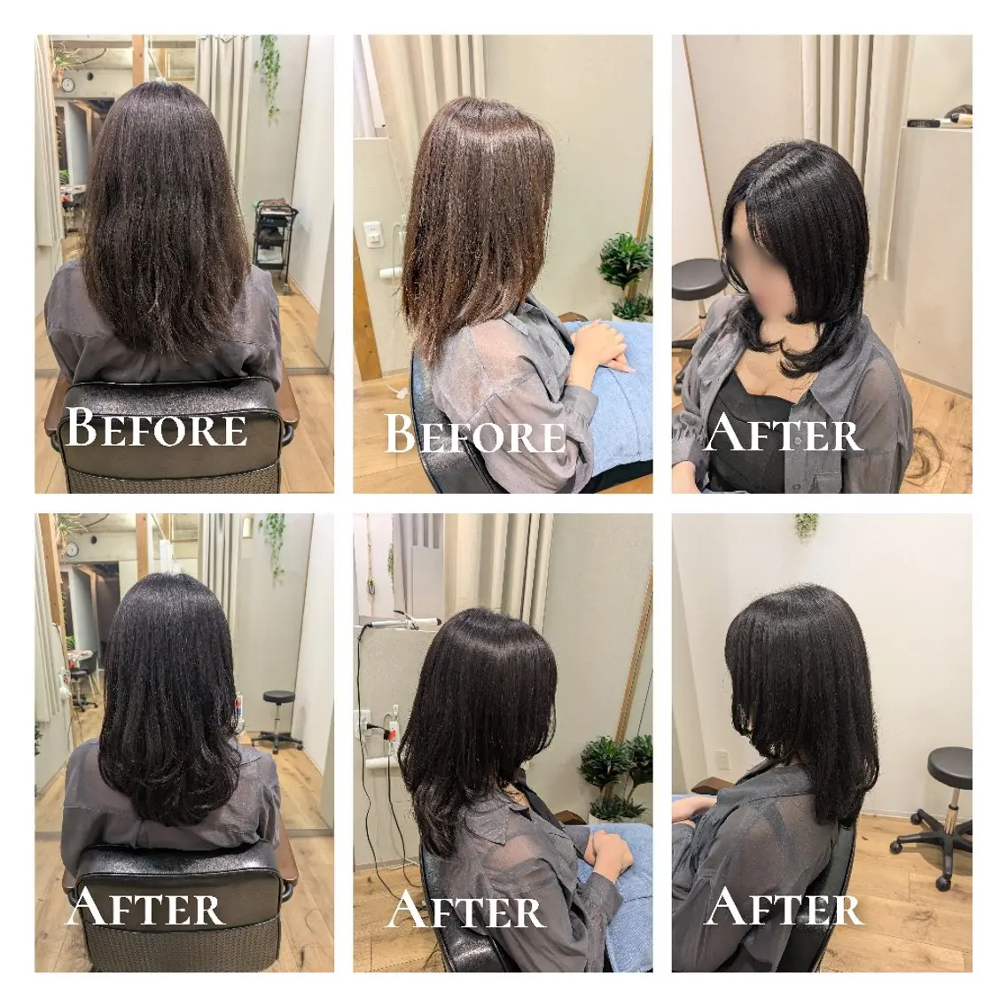 カラー セミロング ラベンダーカラー レイヤーカット ウルフカット カット ヘアカラー トリートメント 有馬 葵のヘアスタイル