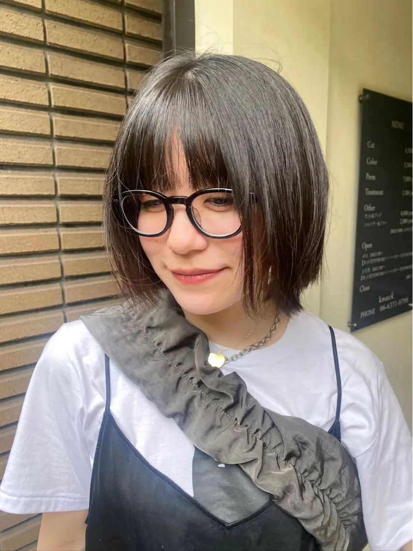 カット+トリートメント🫧の写真