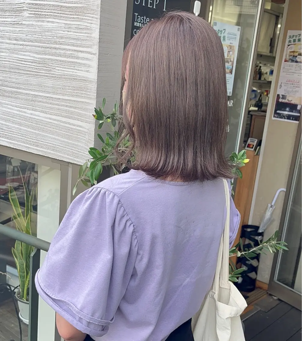 ミディアム カラー 佐藤優太朗 似合わせ/髪質改善のヘアスタイル