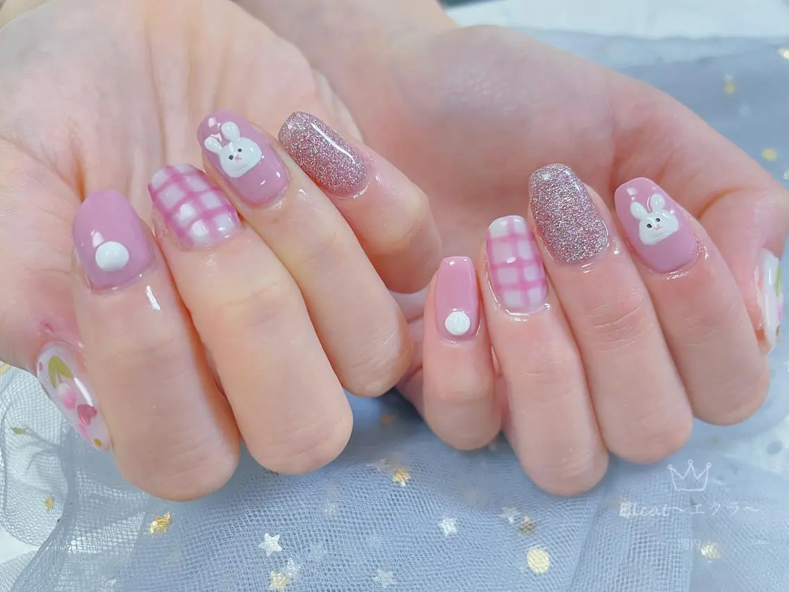 ネイル ハンドネイル ハンドケア ネイルサロンエクラ 🫧Shizukaのネイルデザイン