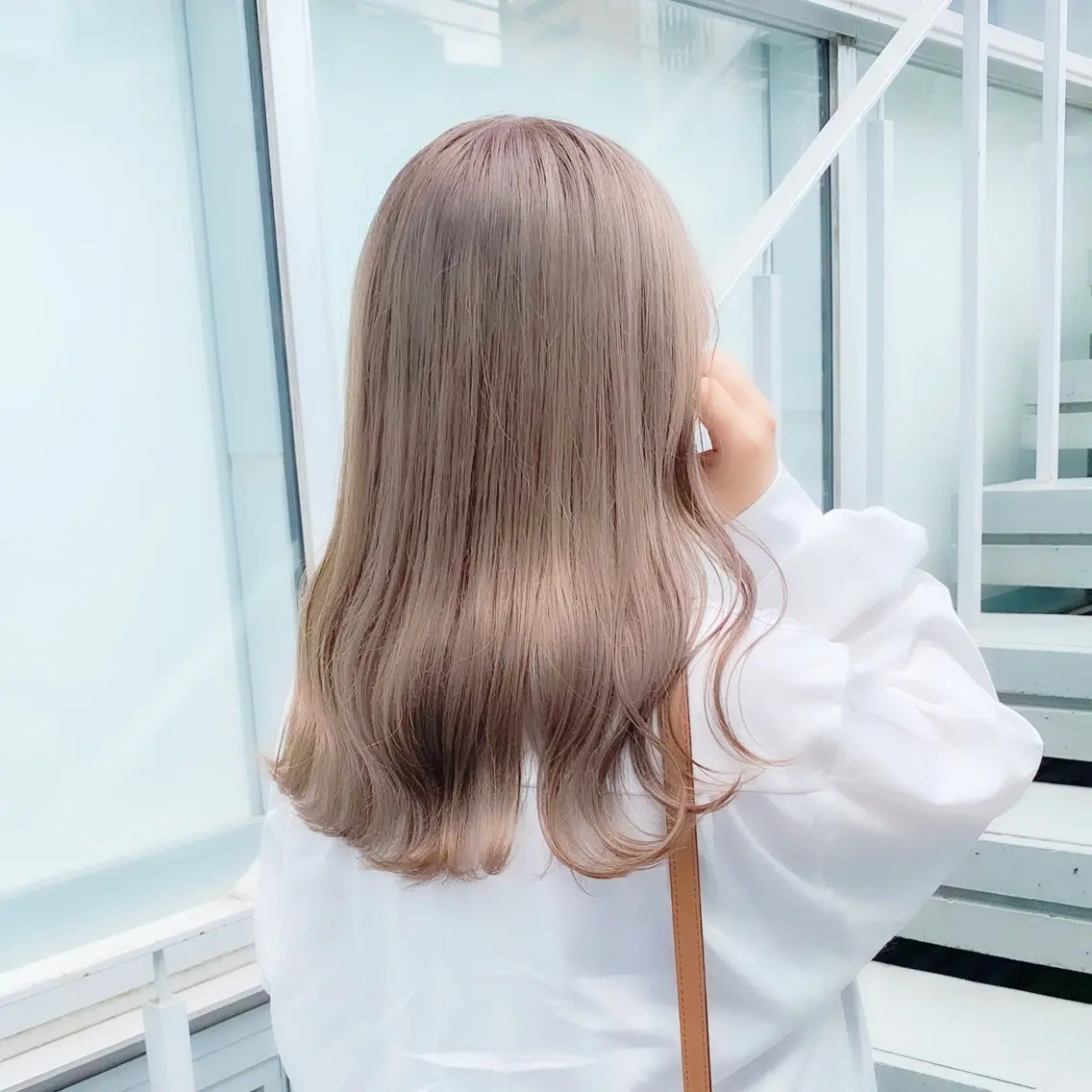 ロング ハイトーン🫧艶髪 MAIKAのヘアスタイル