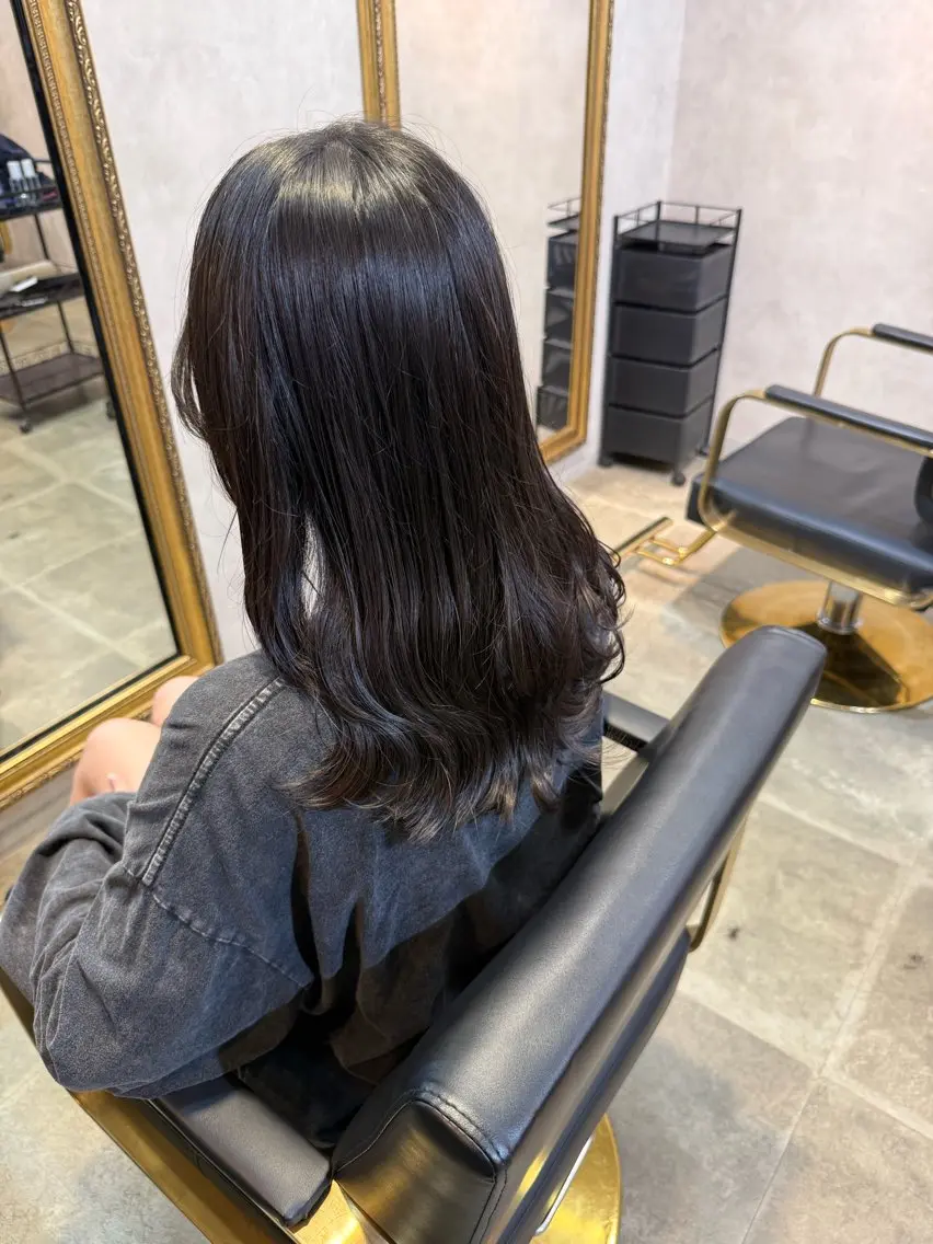 セミロング カット maco /カラー・縮毛矯正のヘアスタイル