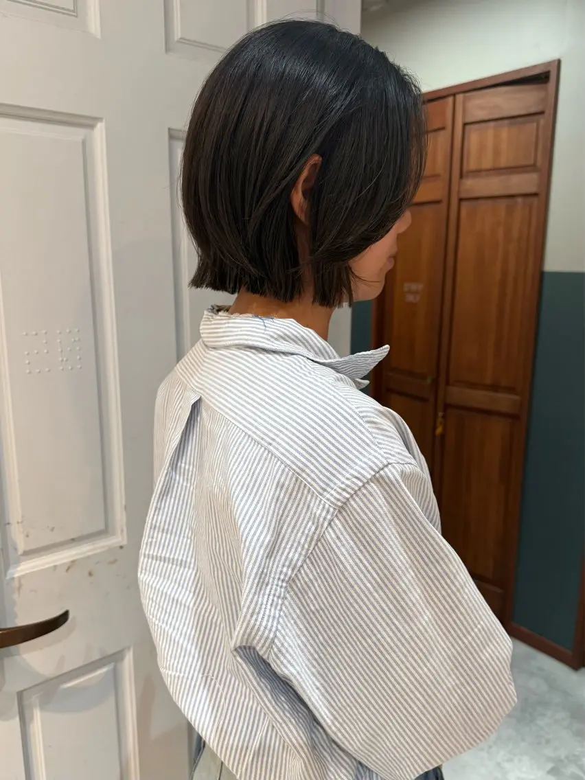 ショート カラー パーマ カット ヘアカラー 縮毛矯正 トリートメント mai / linoah˚✧のヘアスタイル