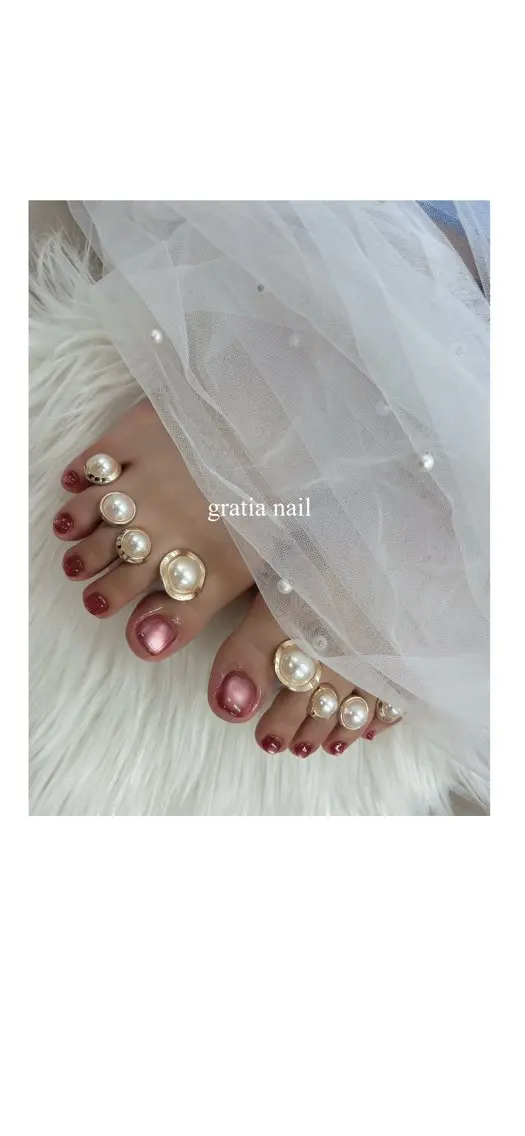 ネイル フットネイル gratia salonのネイルデザイン