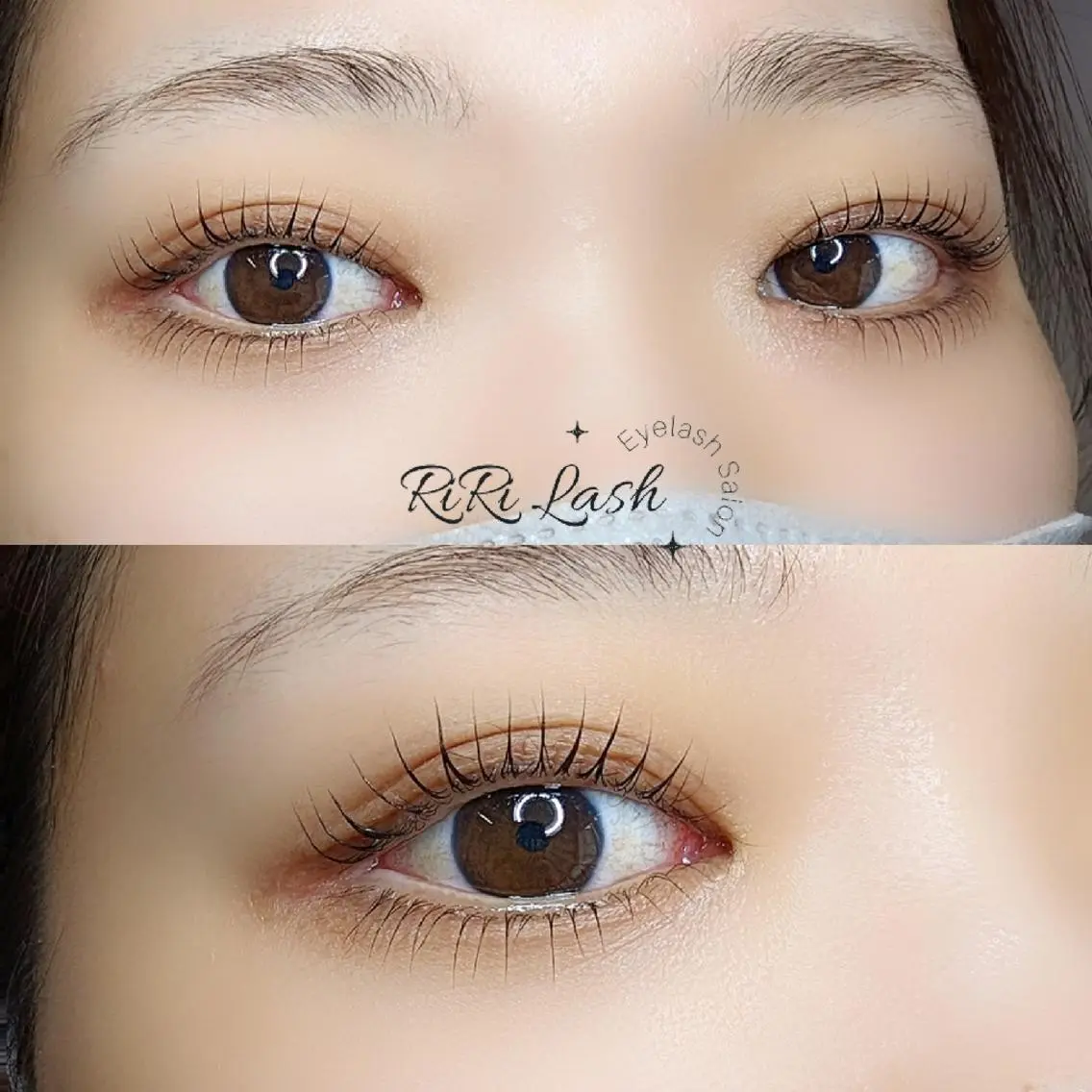 マツエク・マツパ 束感まつ毛 パリジェンヌラッシュリフト マツパ 🍒♡RiRi Lash ♡🍒のマツエク・マツパデザイン