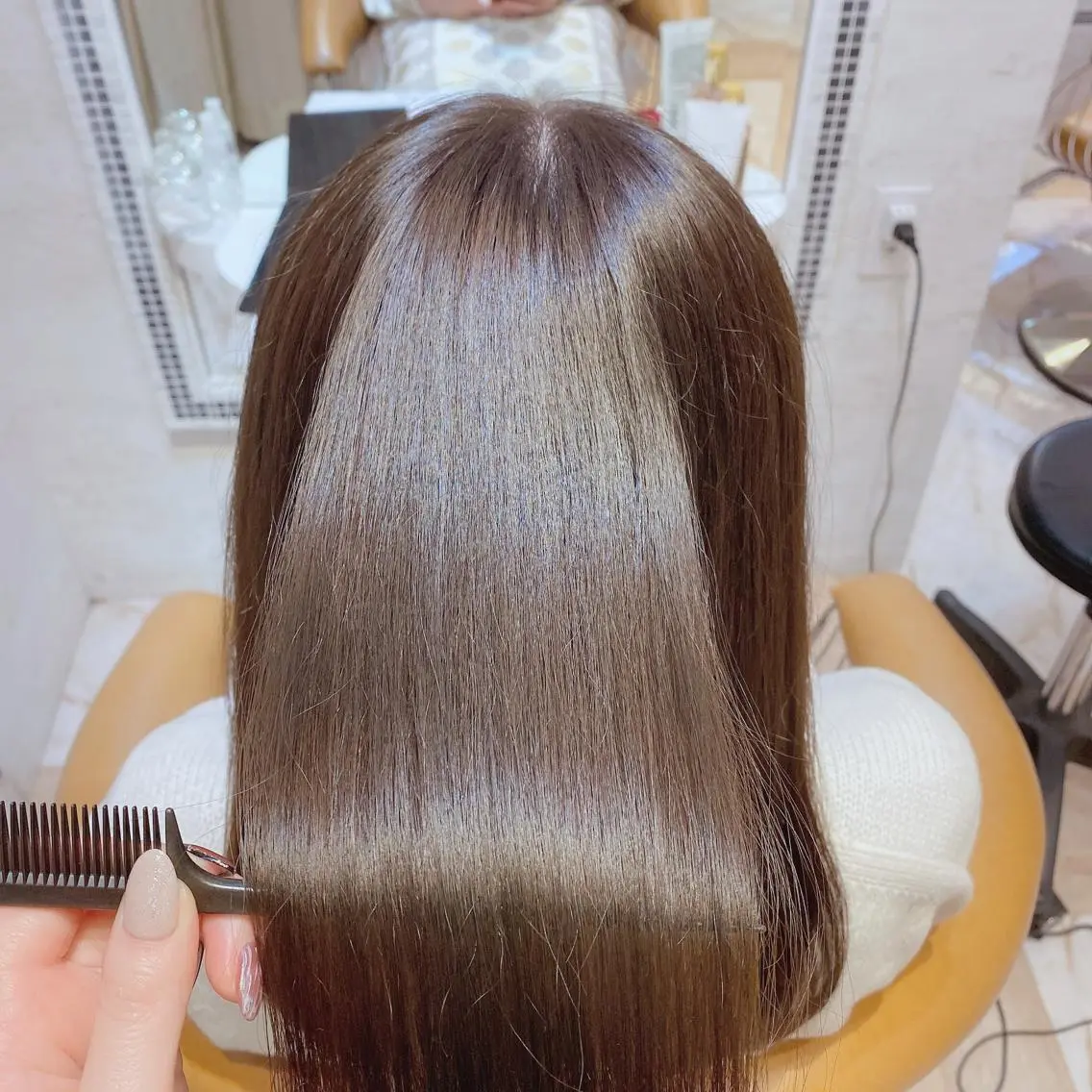ミディアム 似合わせカット カット 代表山口ひな 髪質改善のプロのヘアスタイル