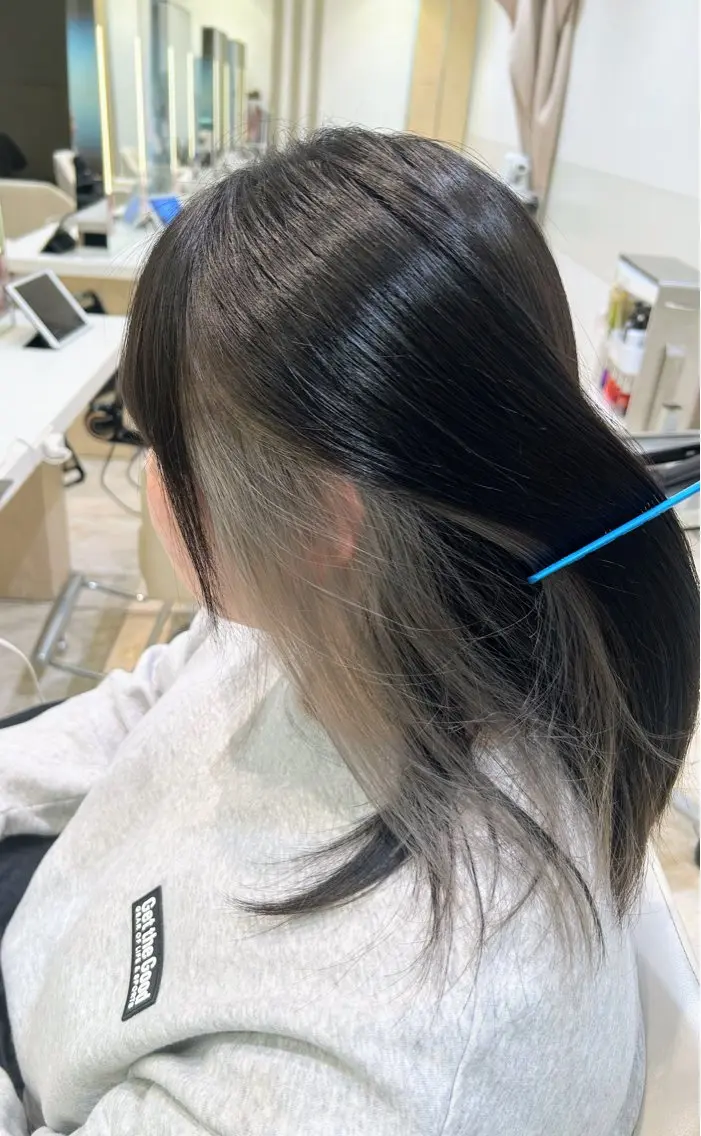 🍒イヤリングカラー＋Aujua1stepトリートメント🍒の写真