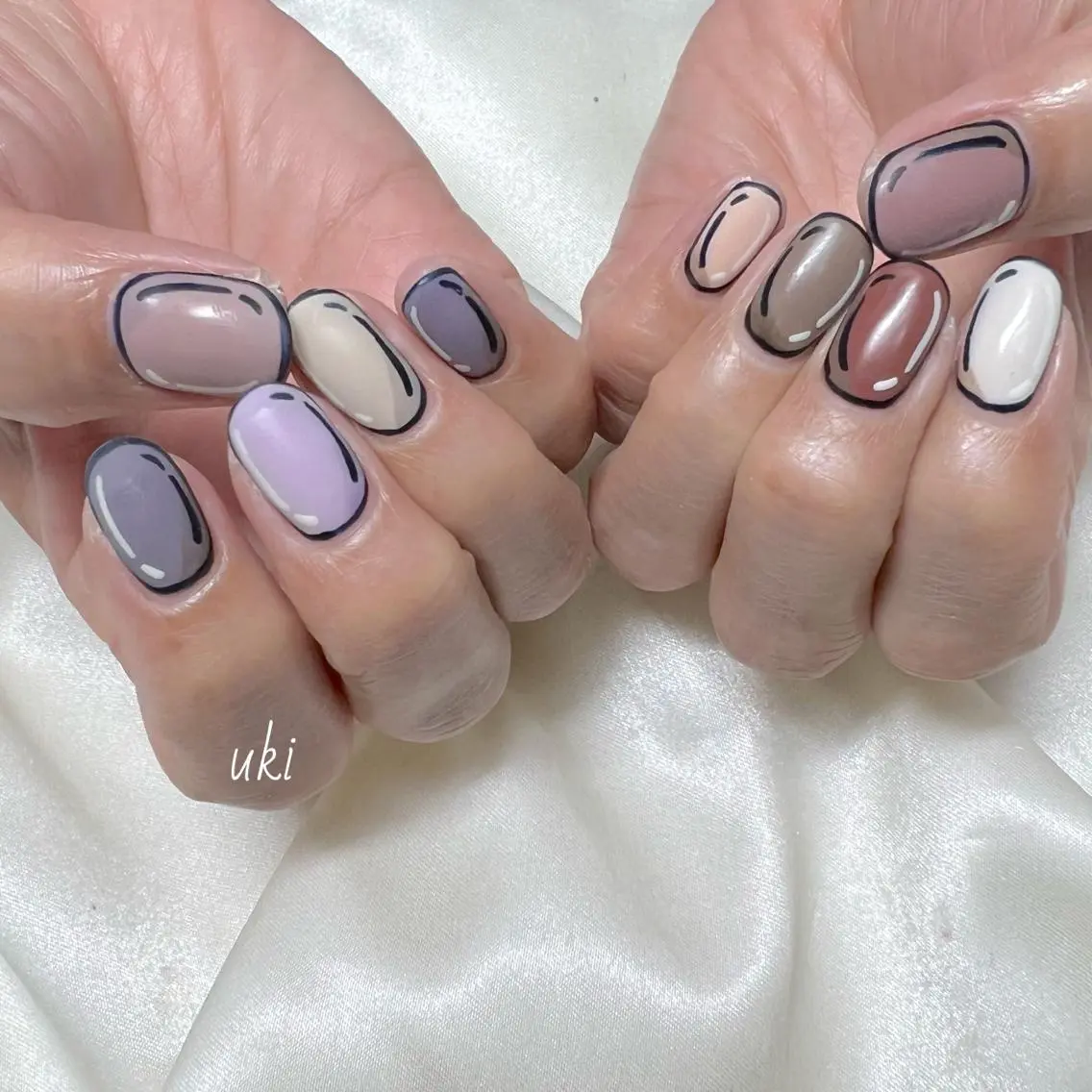 ネイル ハンドネイル Ameri nail /UKIのネイルデザイン