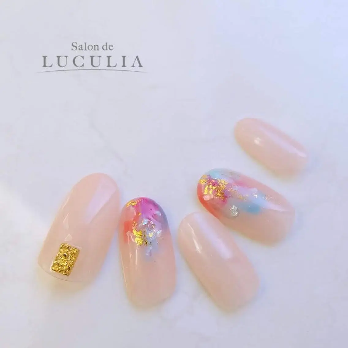 ネイル ハンドネイル 山田 千彬のネイルデザイン