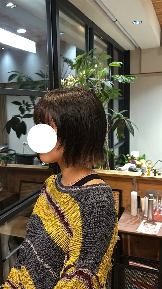 ショート ボブ カット SOLA /Shihoのヘアスタイル