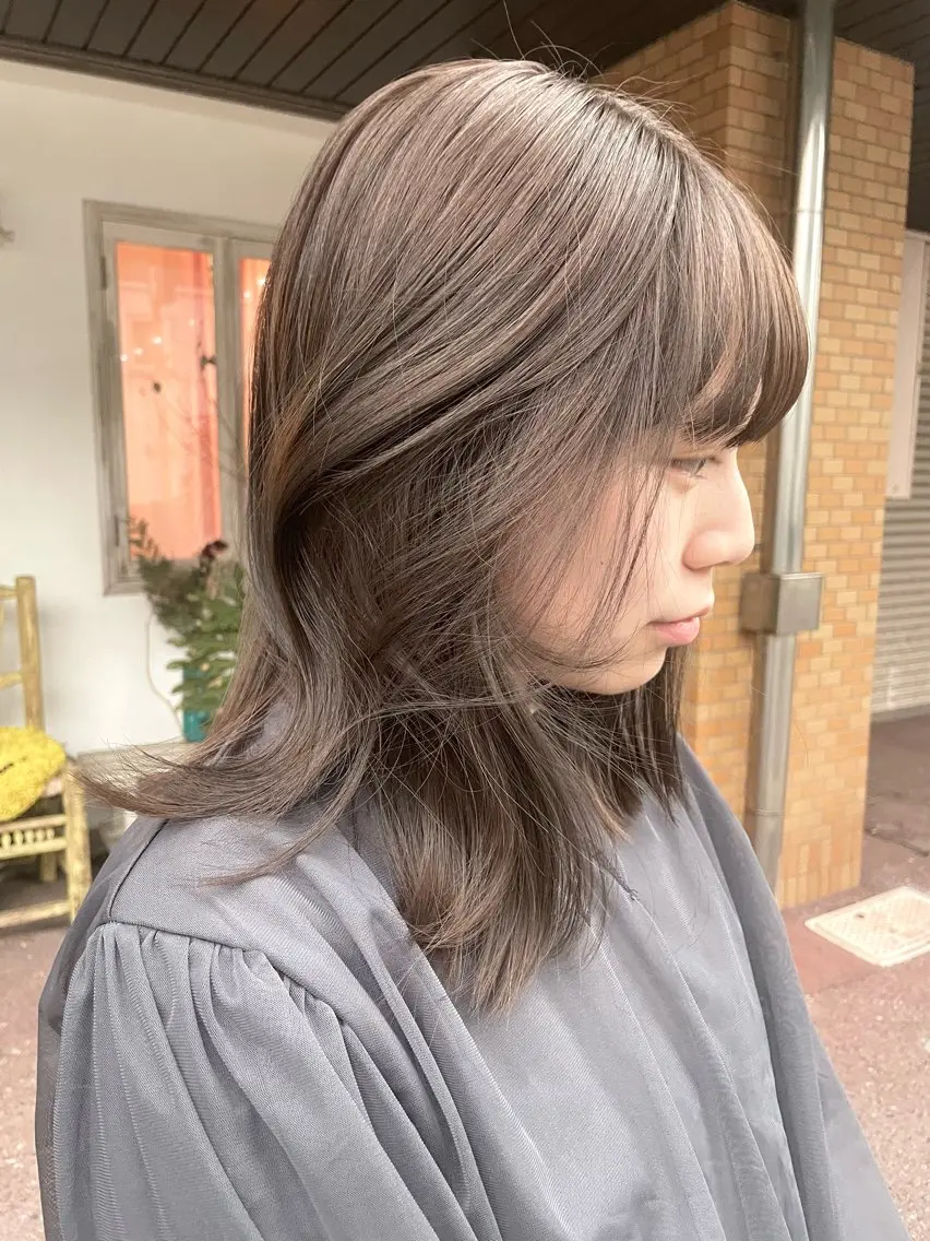 ミディアム カラー Re;tique🎀 ／ricoのヘアスタイル