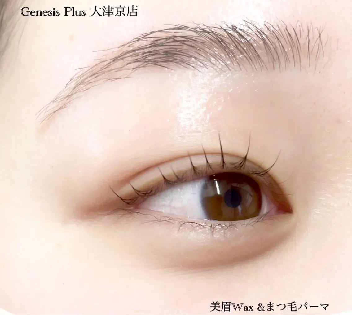 マツエク・マツパ 一重×まつ毛パーマ マツパ Genesis Plus大津京店のマツエク・マツパデザイン
