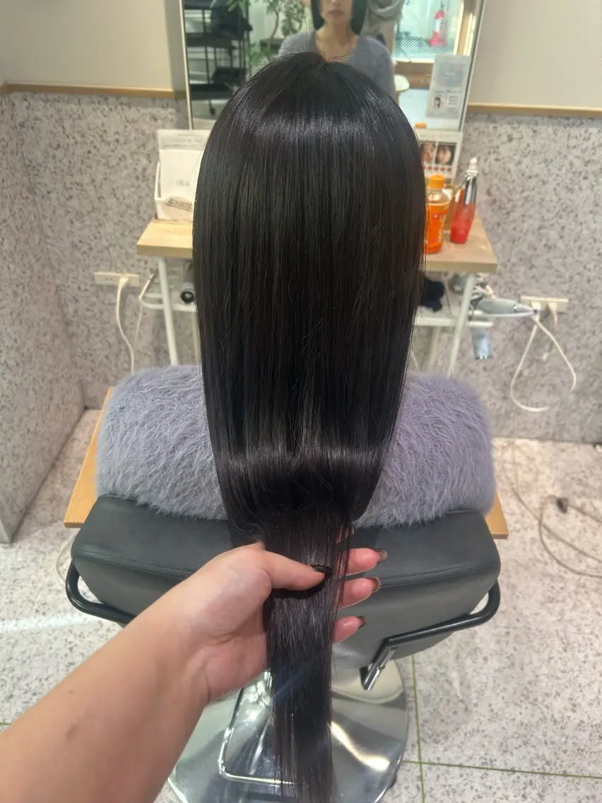 カラー ヘアカラー ♡透明感カラー★ ネイル/しの♡のヘアスタイル