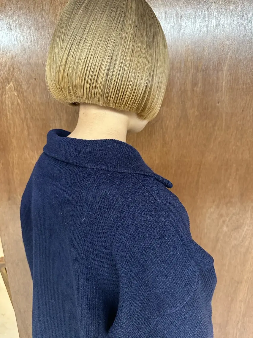 ショート ヘアカラー トリートメント 小澤大輔 YOLO hairのヘアスタイル