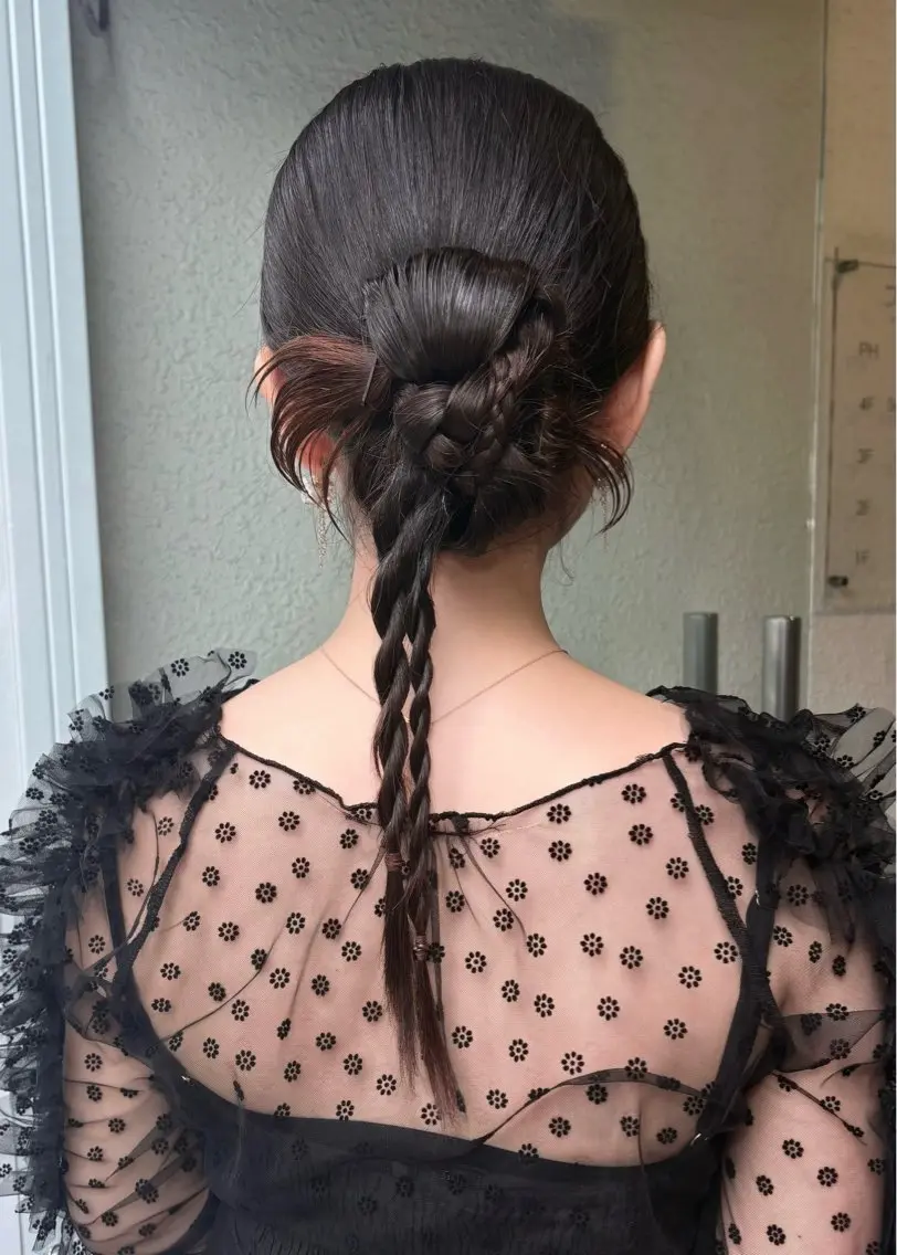 ロング ヘアセット siki yuikaのヘアスタイル