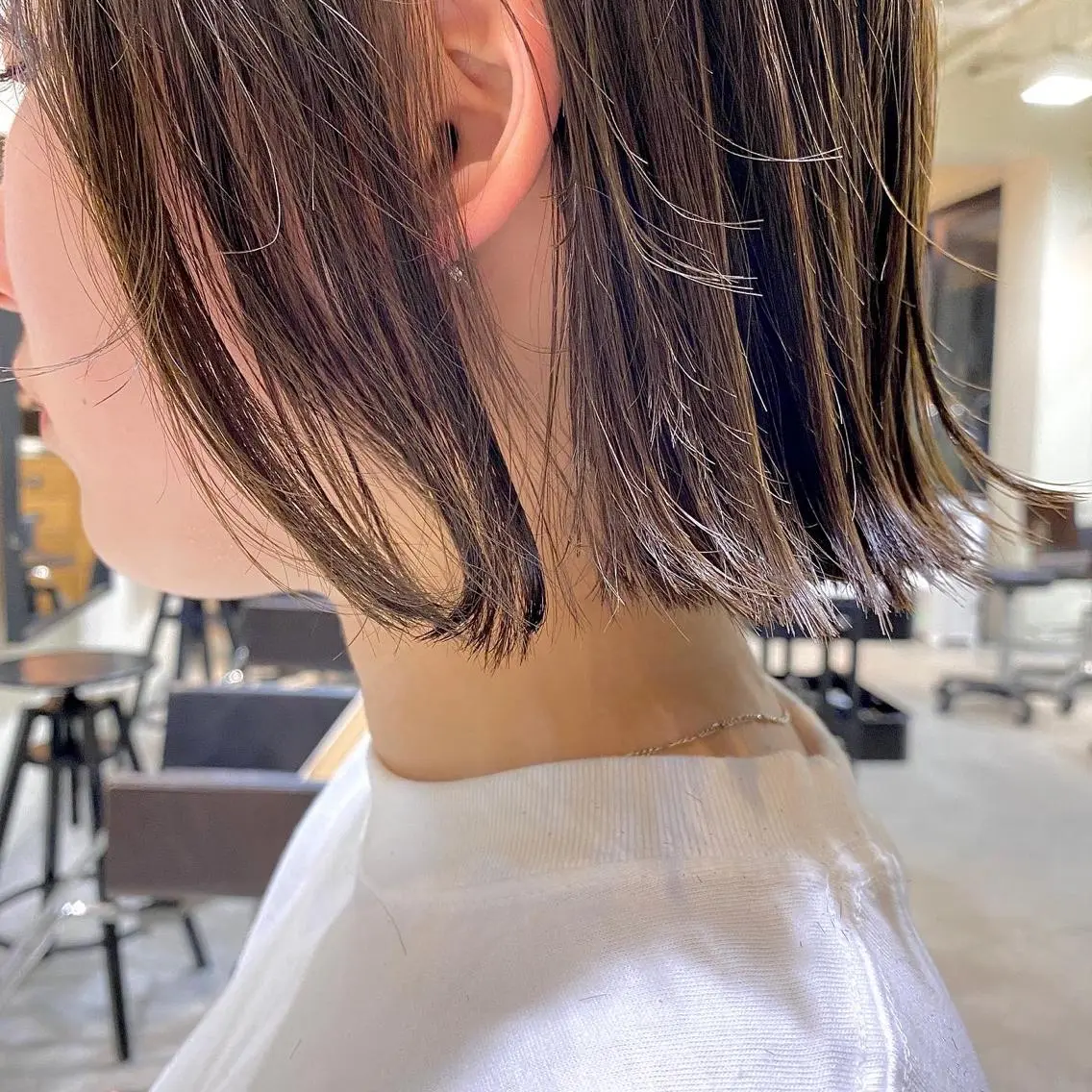 ショート カラー ヘアアレンジ 【ダメージレス施術】 【透明感】北村 拓也のヘアスタイル