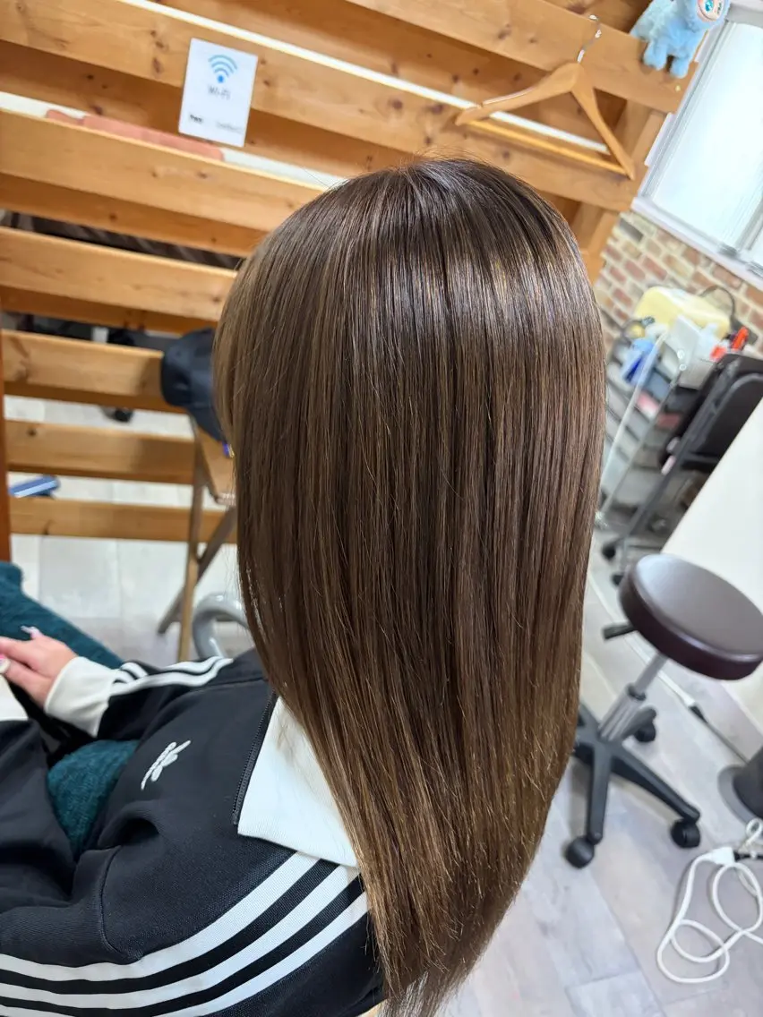 ロング ヘアカラー 🌈アイスアウト🌈 Mahoのヘアスタイル